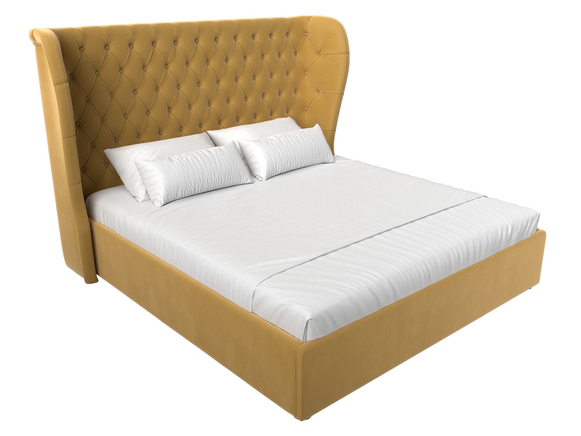 Интерьерная кровать Далия 200 (Желтый)