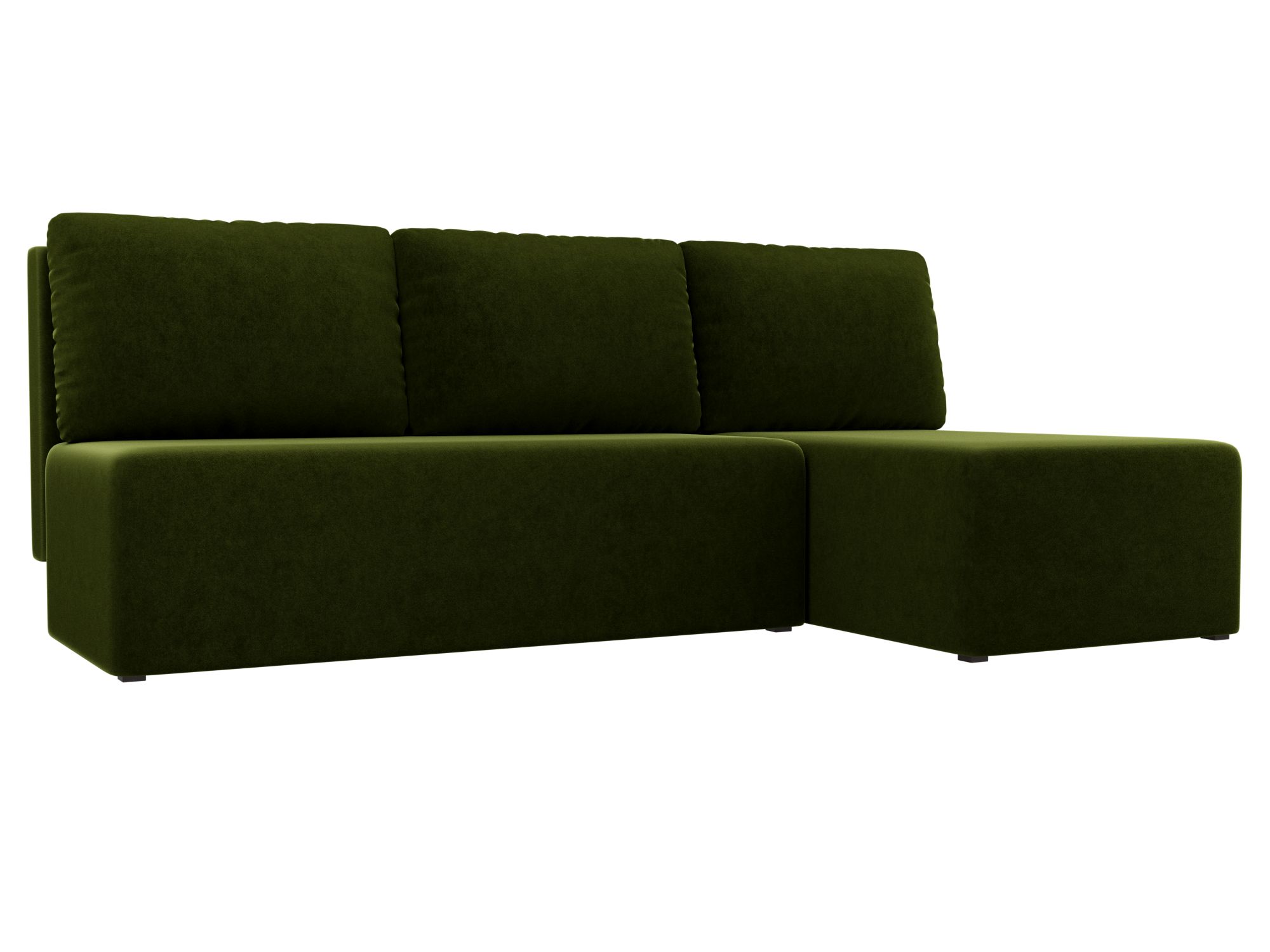 Угловой диван Поло (Зеленый)