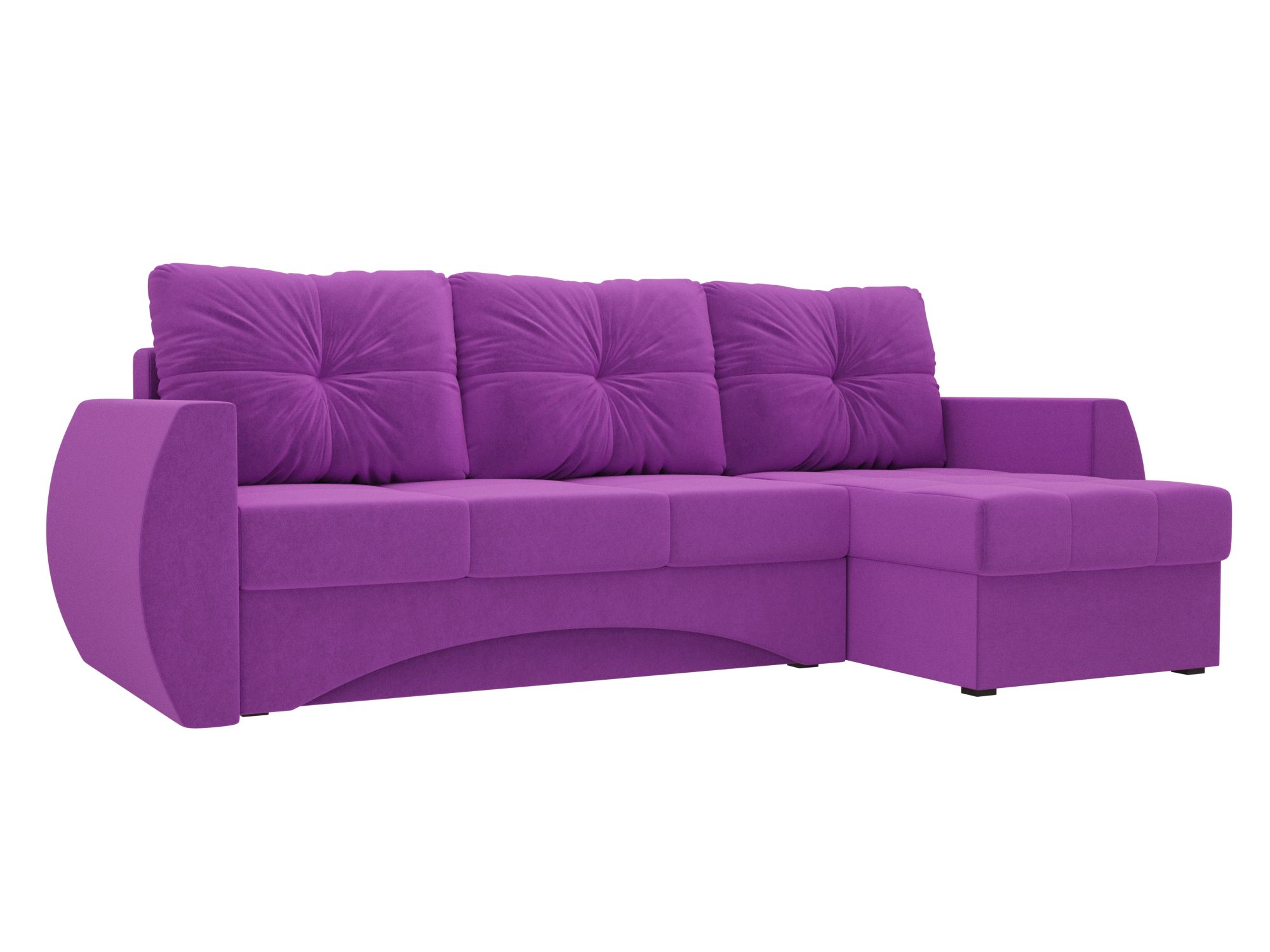 Угловой диван Сатурн (Фиолетовый)