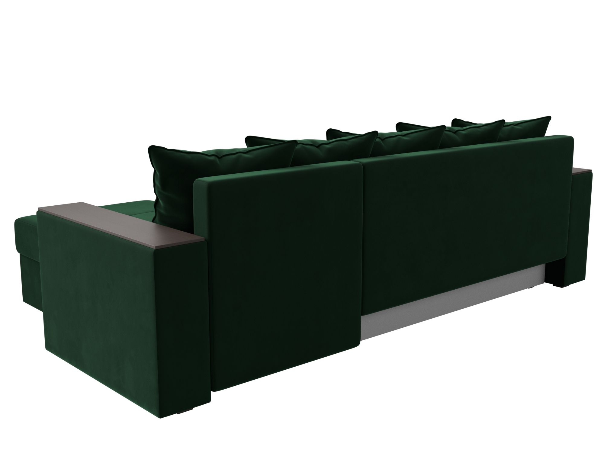 Угловой диван Дубай Лайт правый угол (Зеленый)