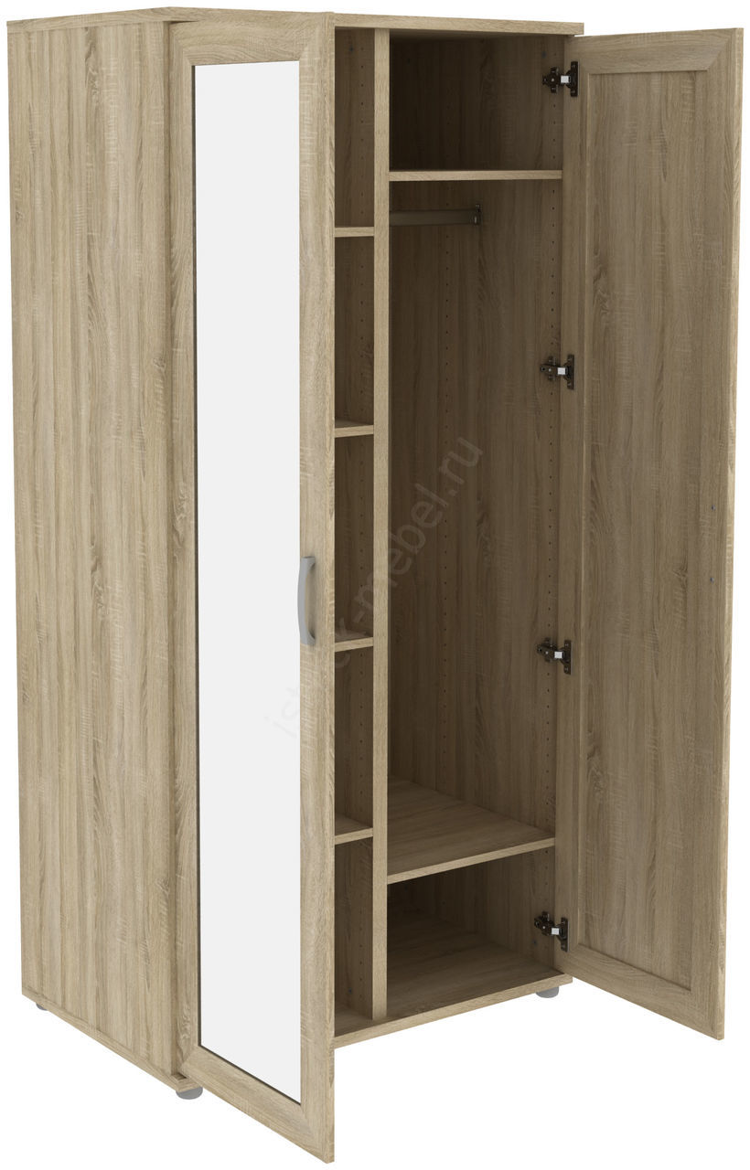 Шкаф для одежды с 2 зеркалами ГАРУН-К 412.06