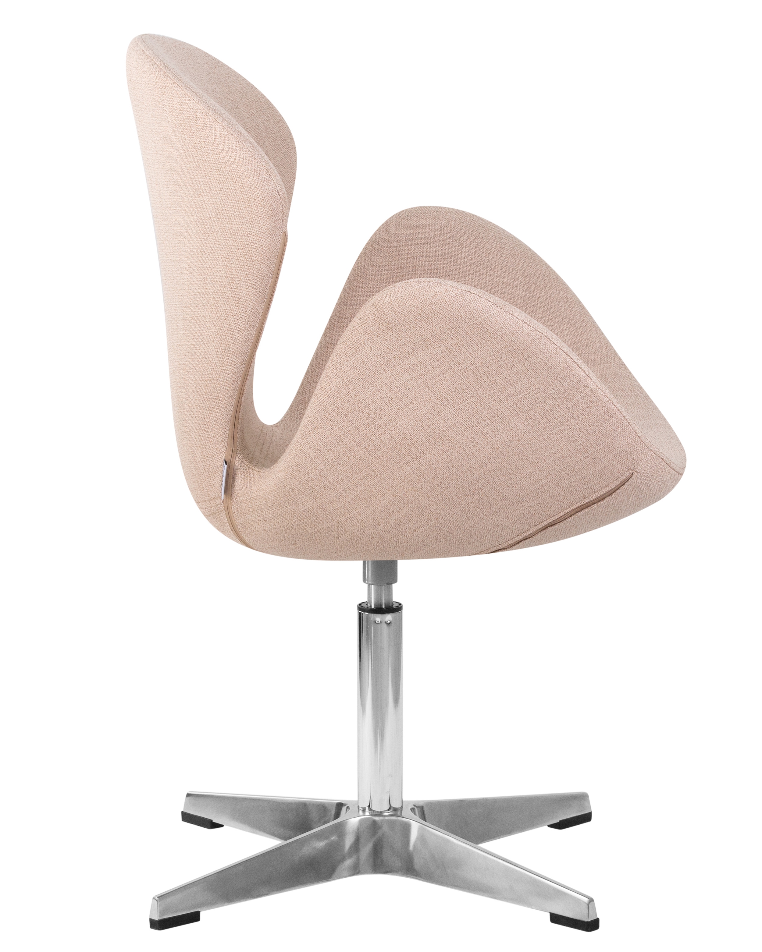 Кресло дизайнерское DOBRIN SWAN (бежевая ткань IF1)
