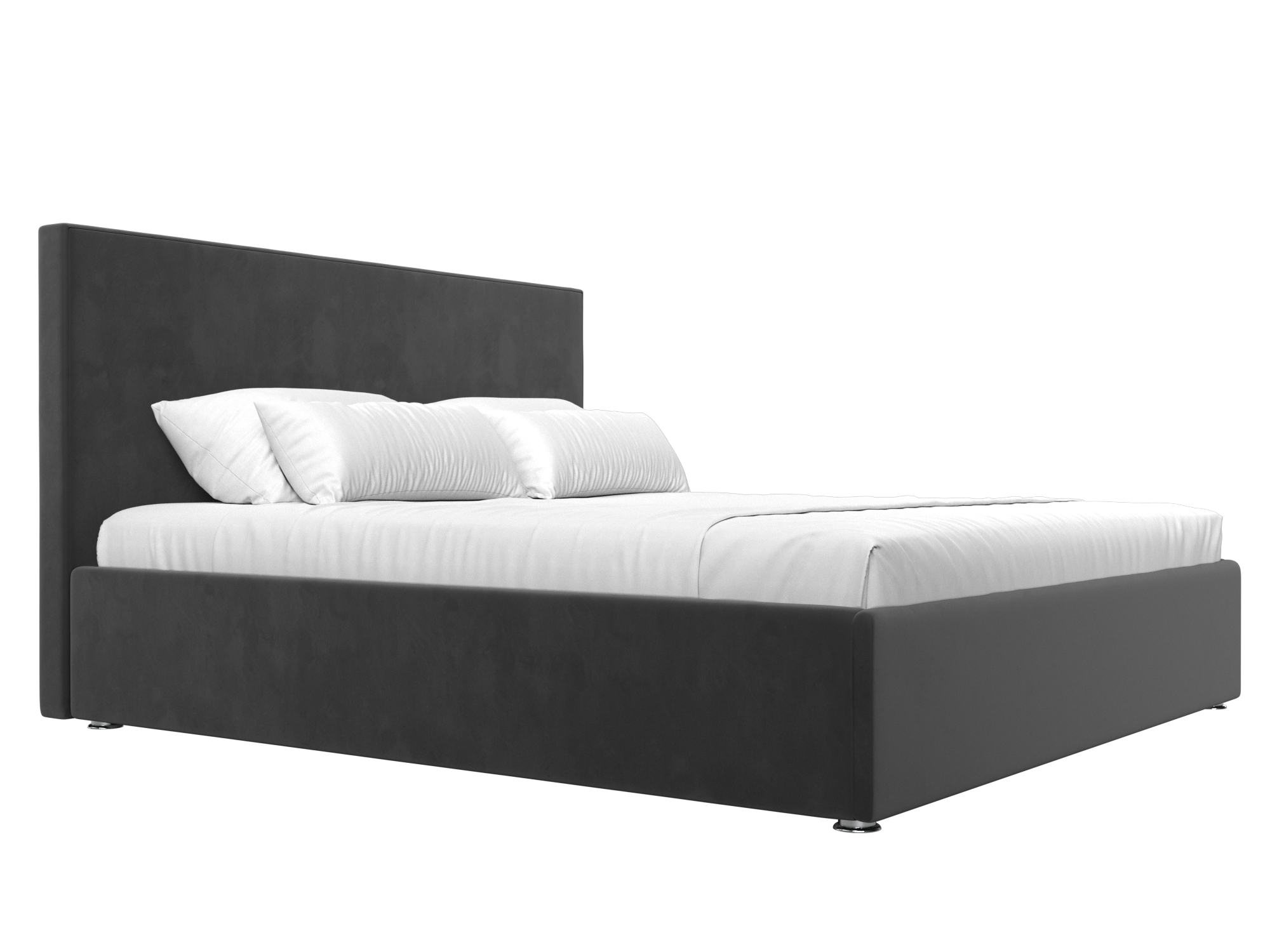Интерьерная кровать Кариба 160 (Серый)