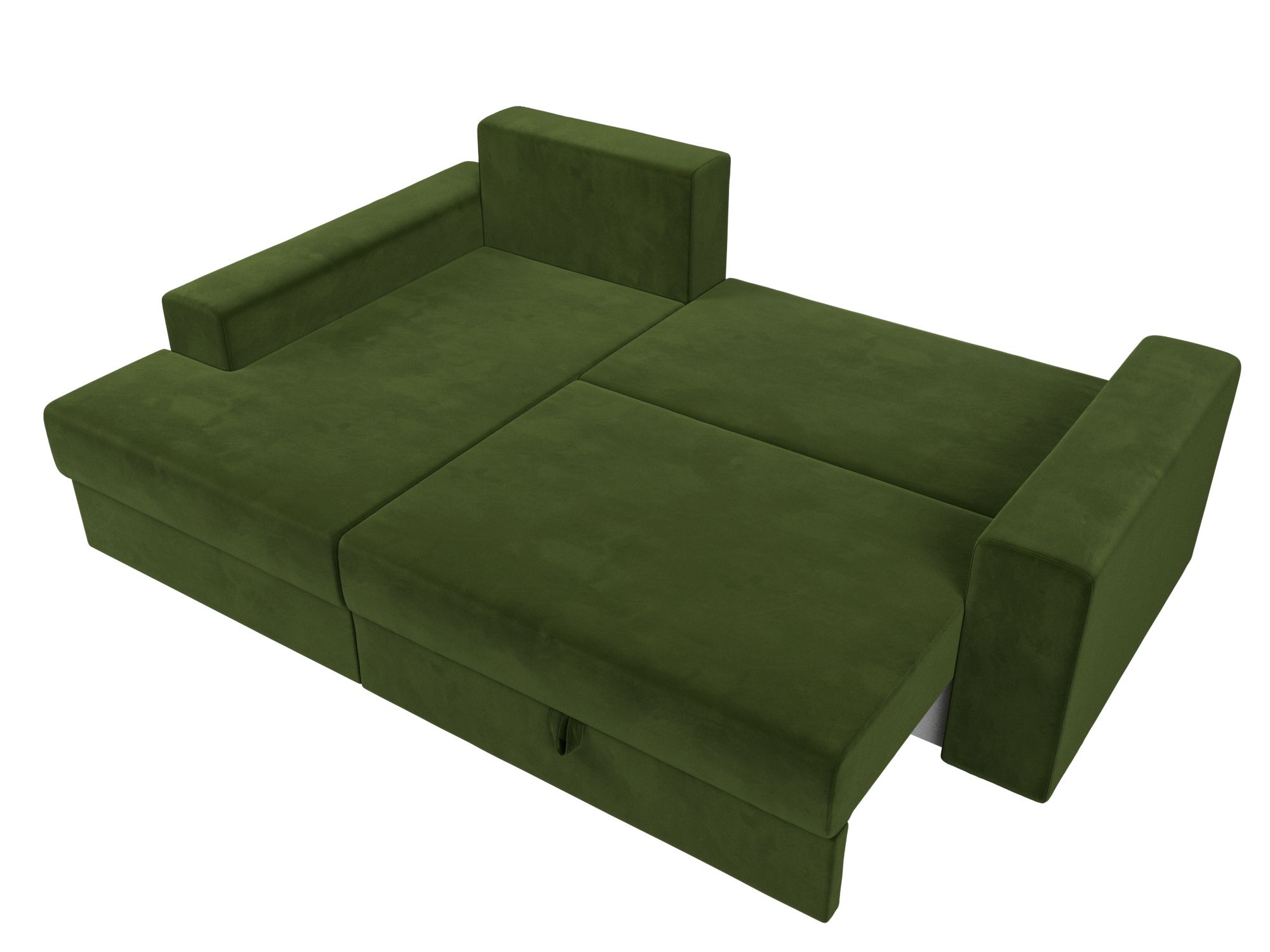 Угловой диван Майами левый угол (Зеленый)