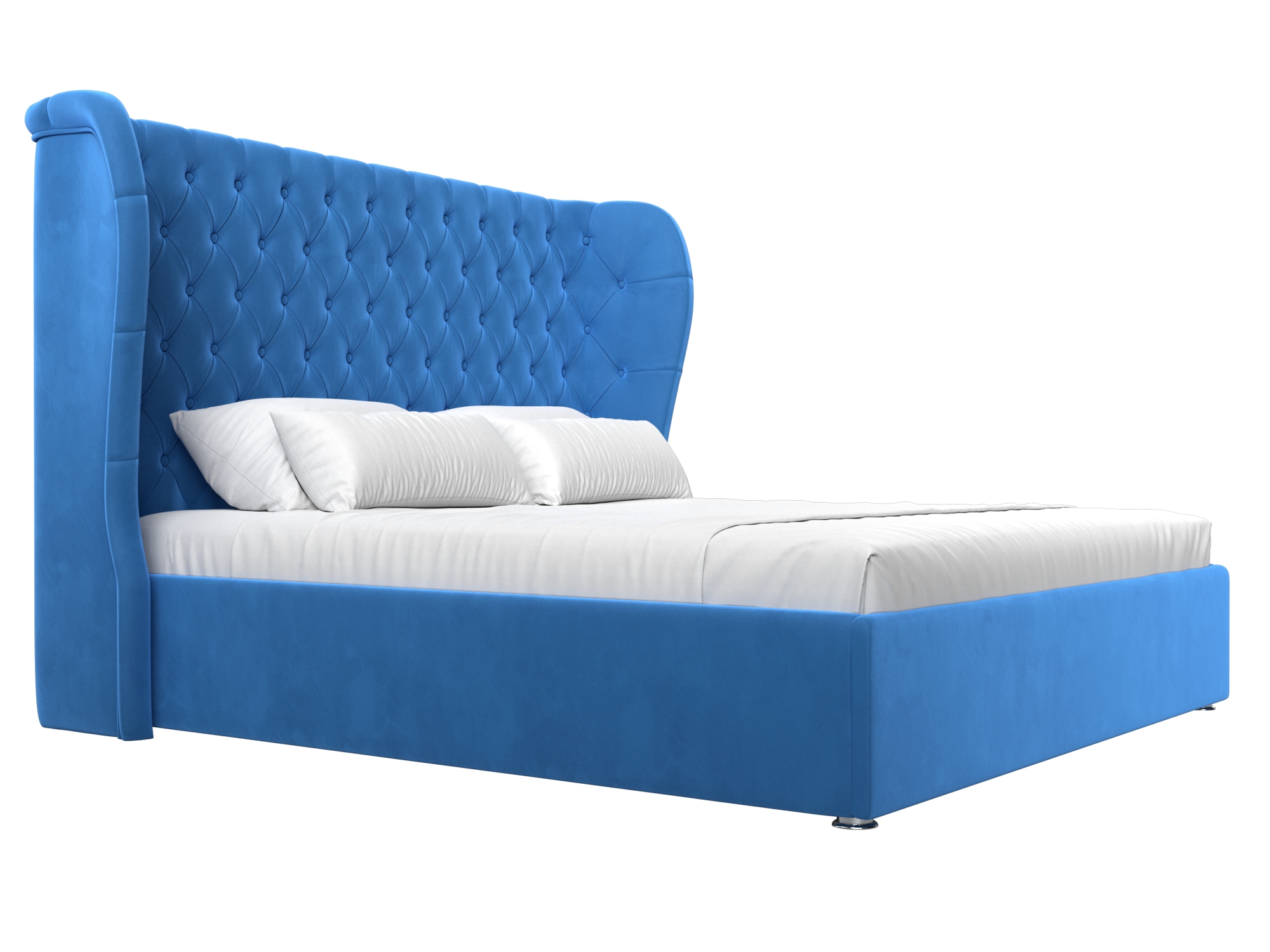 Интерьерная кровать Далия 180 (Голубой)
