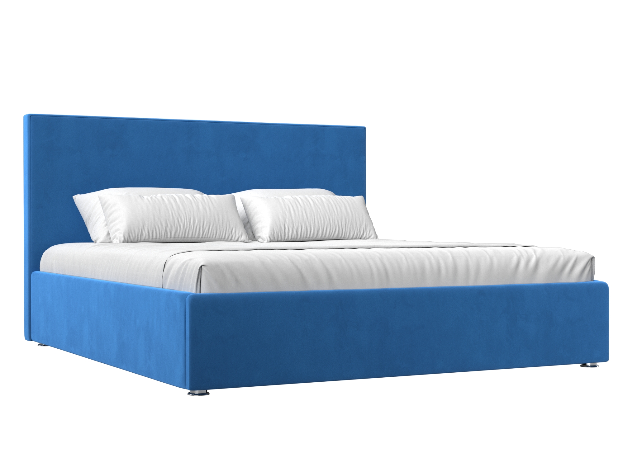 Интерьерная кровать Кариба 160 (Голубой)