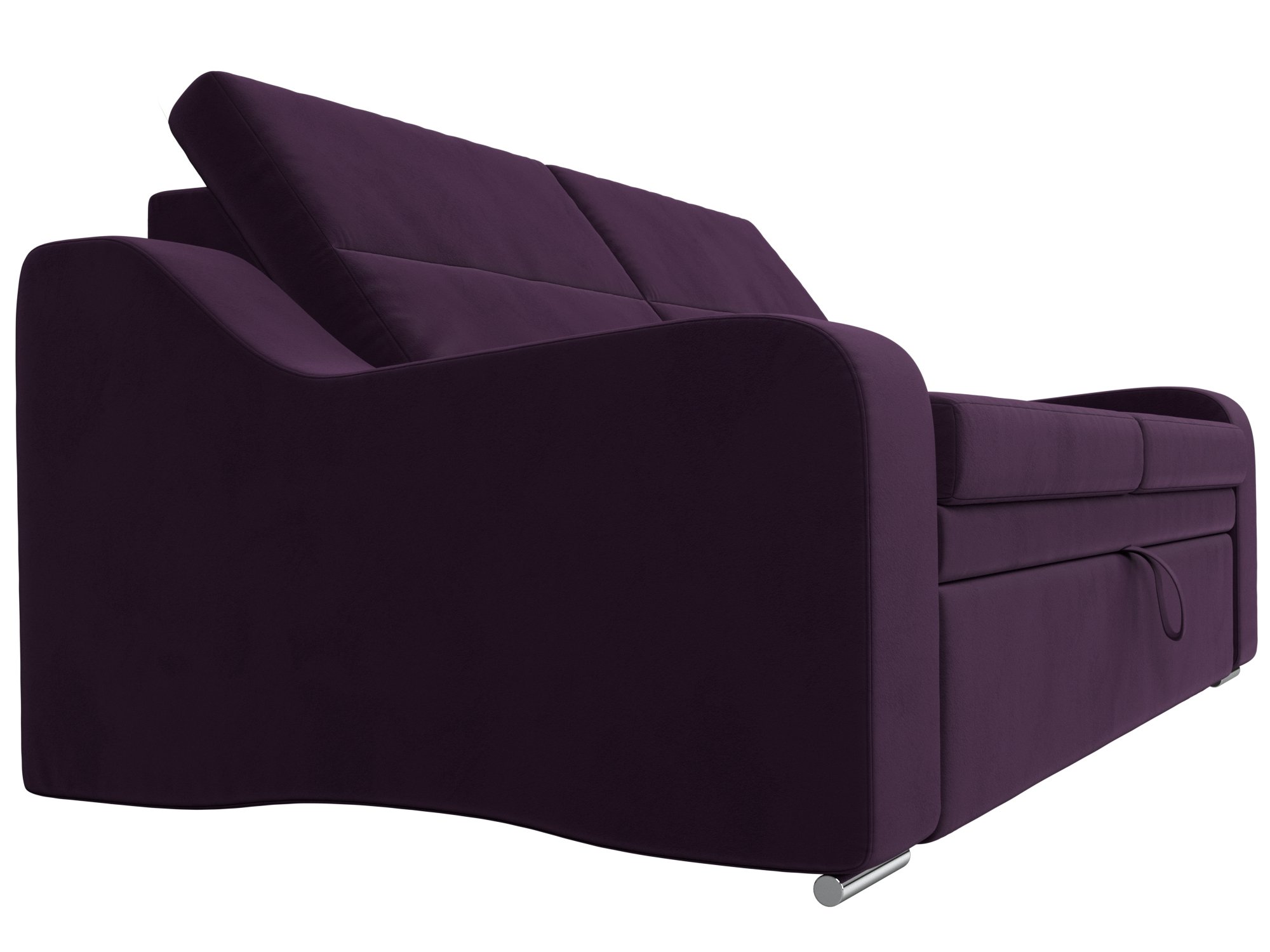 Прямой диван Медиус (Фиолетовый)