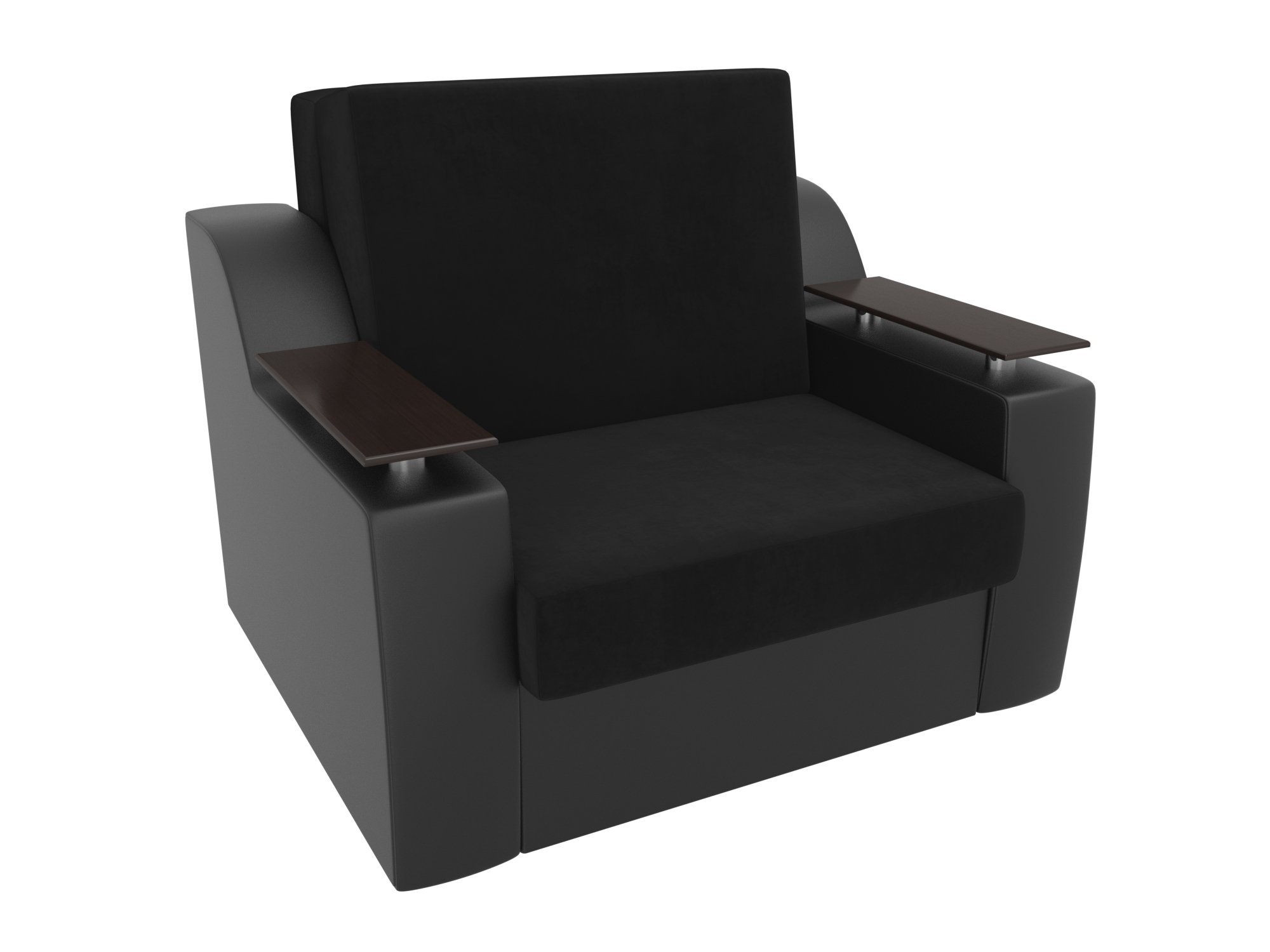Кресло-кровать Сенатор 60 (Черный\Черный)