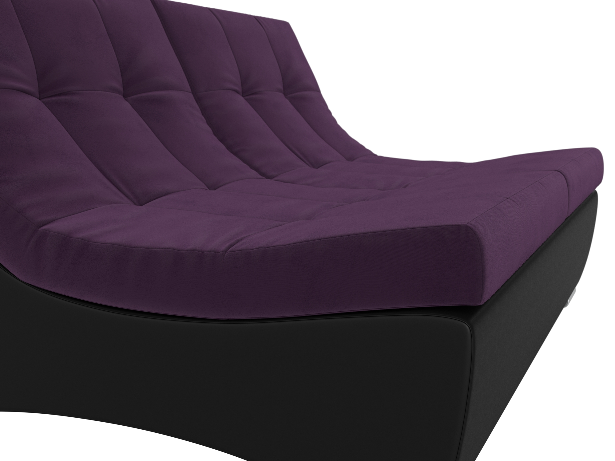 Модуль Монреаль диван (Фиолетовый\Черный)