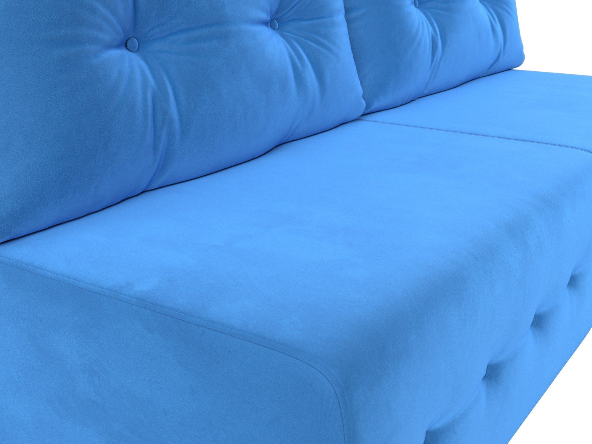 Прямой диван Лондон (Голубой)