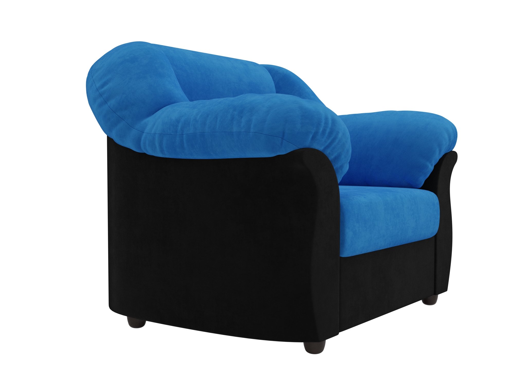 Кресло Карнелла (Голубой\Черный)
