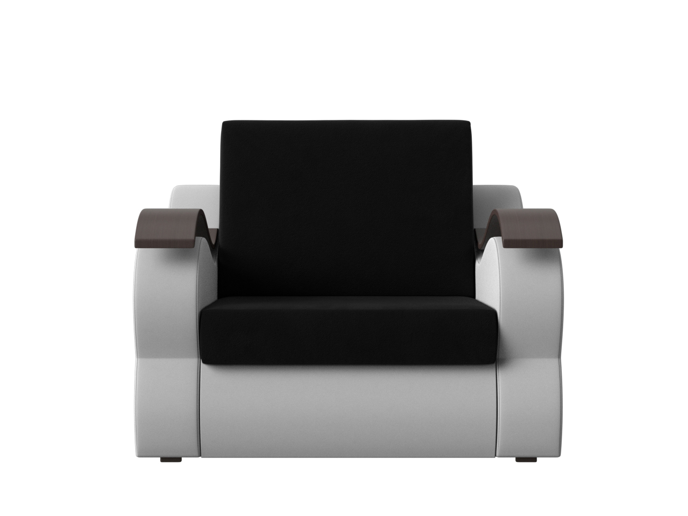 Кресло-кровать Меркурий 80 (Черный\Белый)