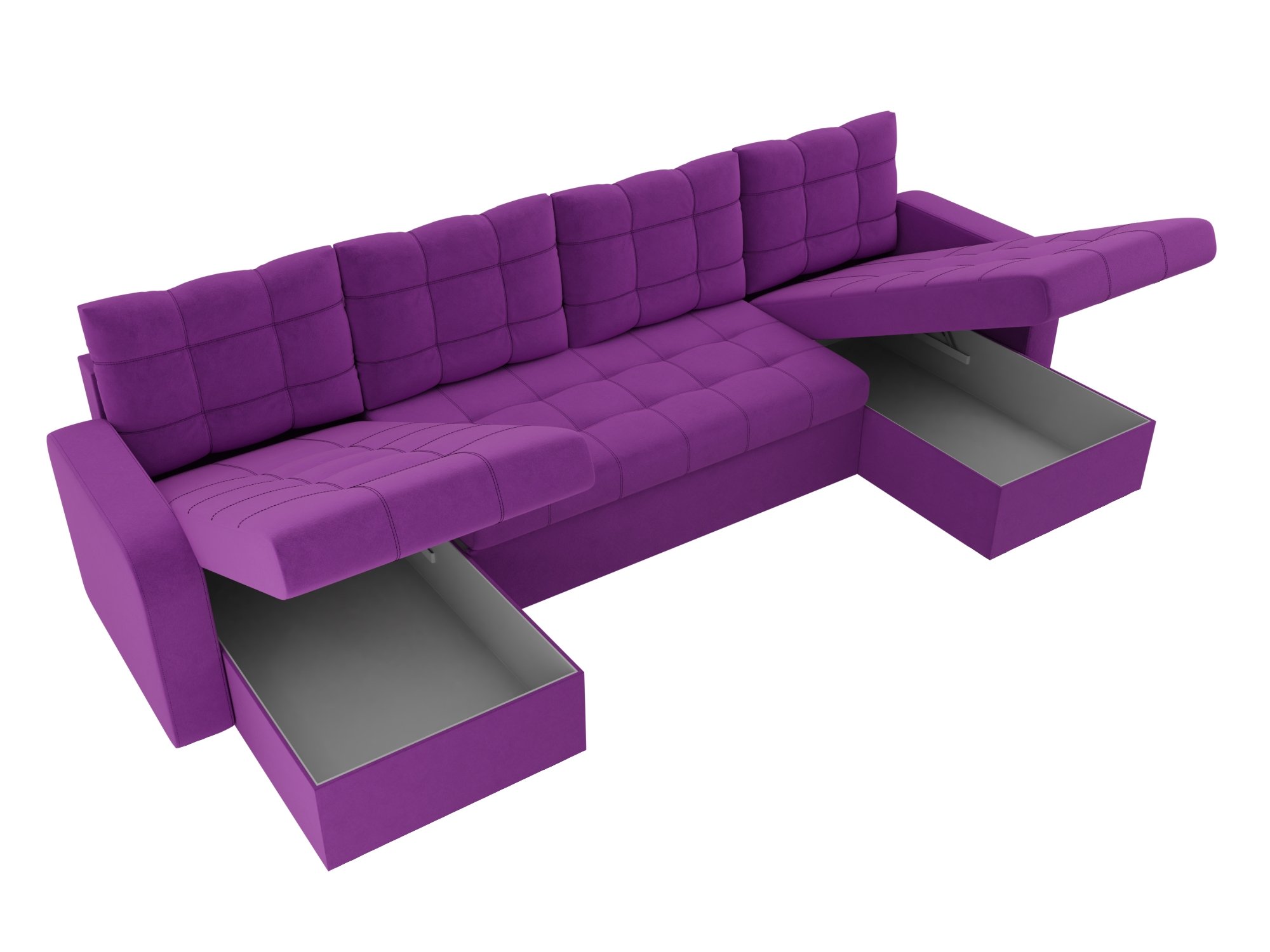 П-образный диван Ливерпуль (Фиолетовый)