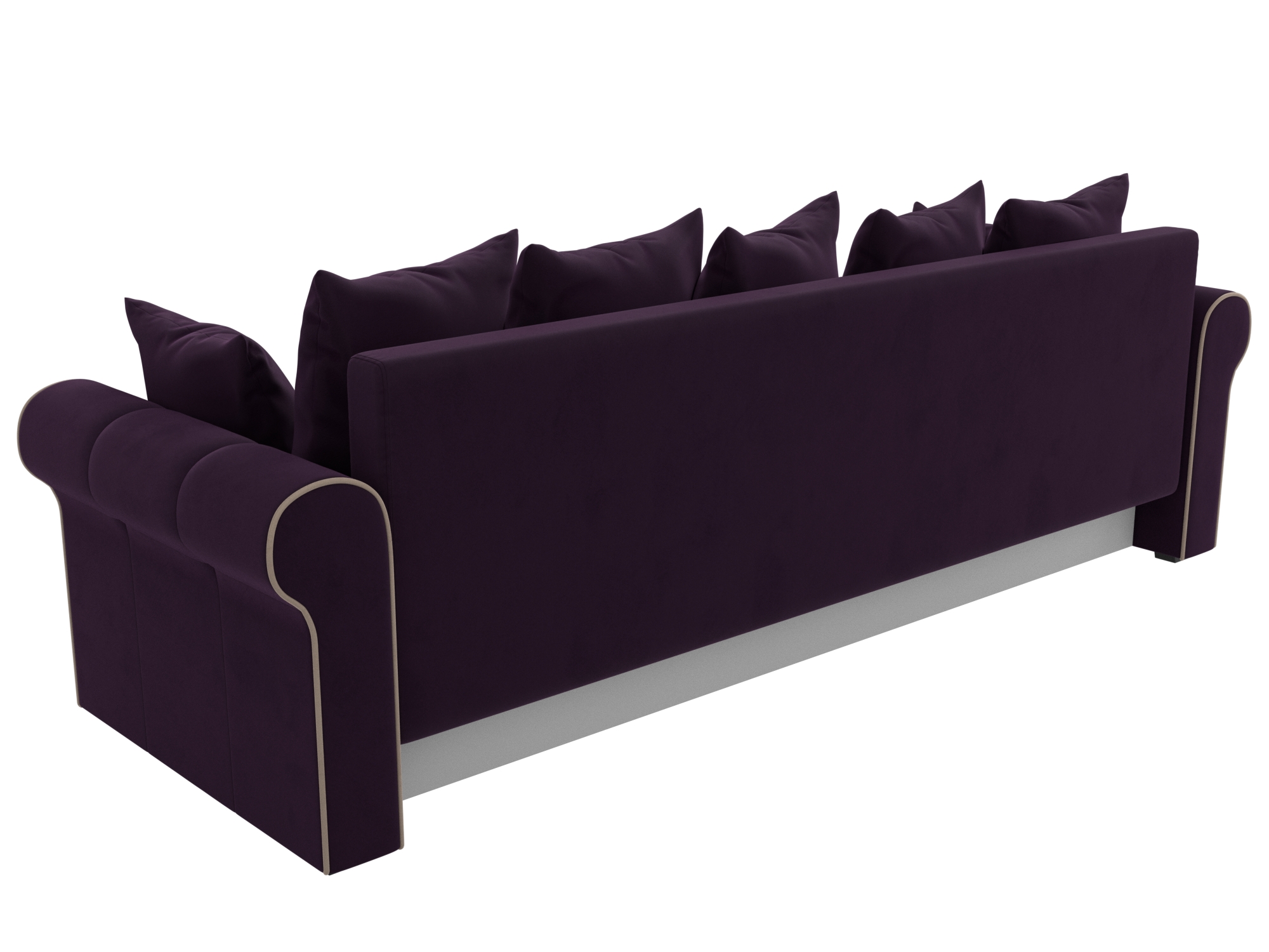 Прямой диван Рейн (Фиолетовый)