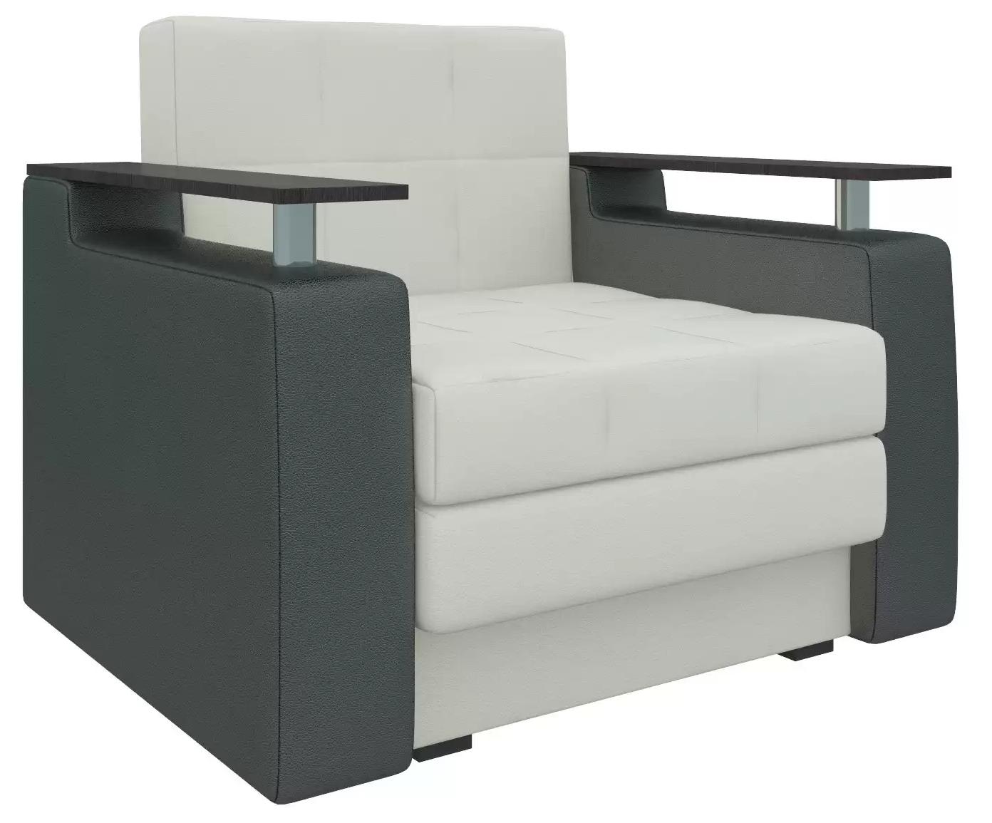 Кресло-кровать Мираж (Белый\Черный)