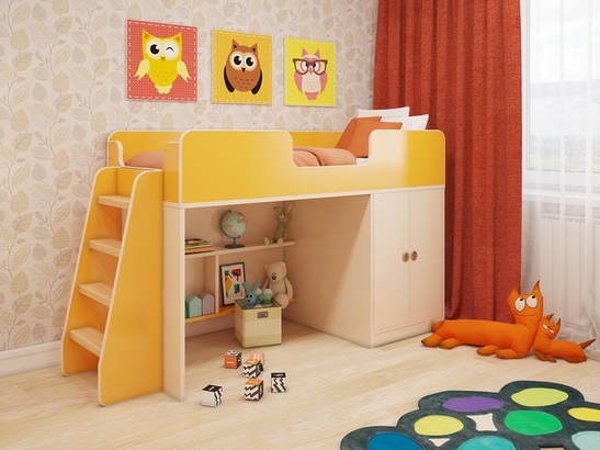 Детская кровать Апельсин