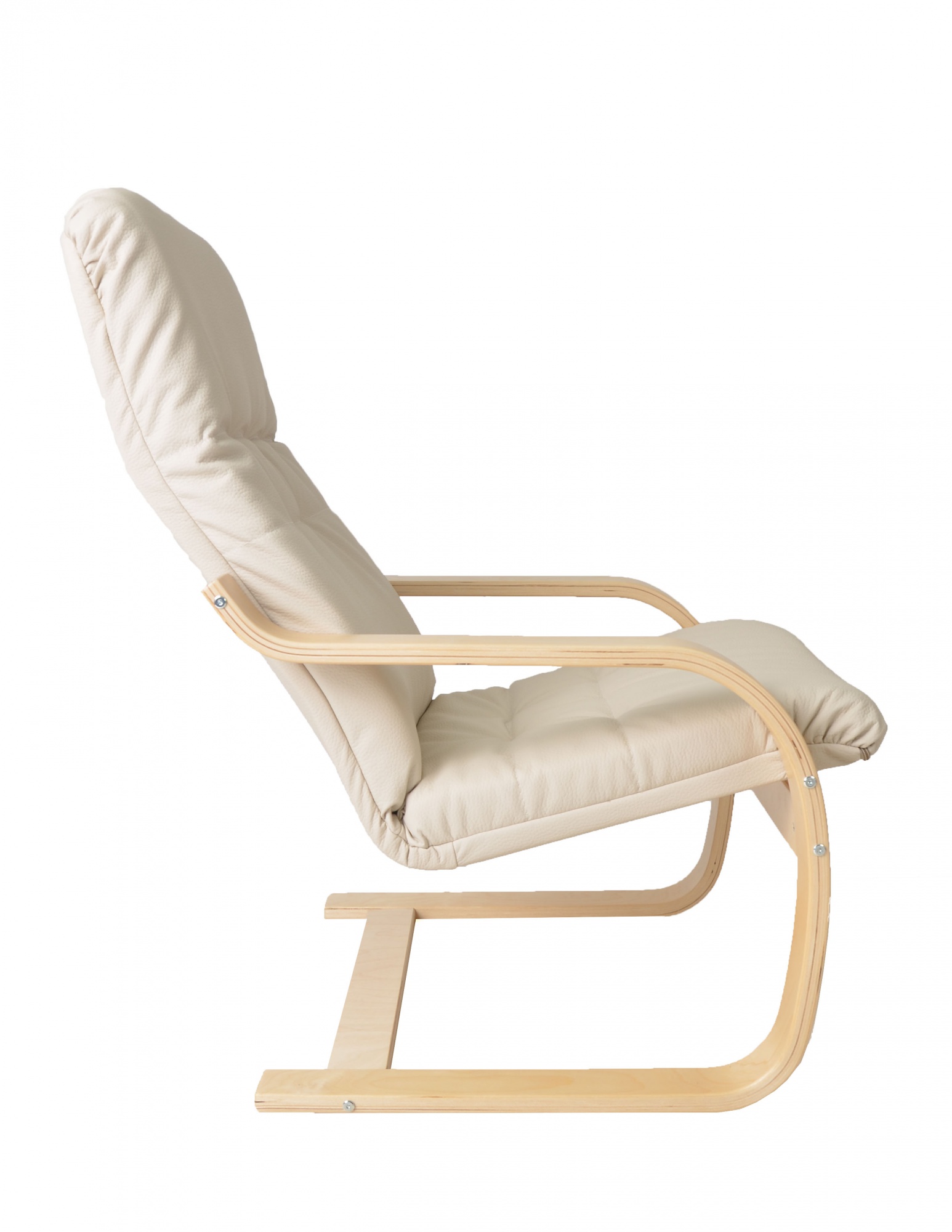 Кресло для отдыха Сайма, береза/ваниль