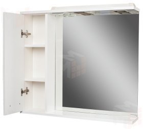 Шкаф-зеркало Cube 65 Эл. левый/правый Домино