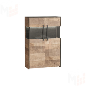 Комод с витриной Трувор 13.306