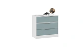 Комод Марли - 403.002.000 Белый Серо-голубой Комод Марли - 403.002.000 Белый Серо-голубой