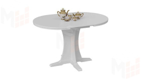 Стол обеденный Amadeo 1 - МО-036 Белый матовый