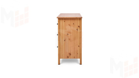 Комод КЫМОР 3 ящика светло-коричневый