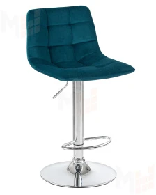 Стул барный DOBRIN TAILOR (морской волны велюр (MJ9-99))
