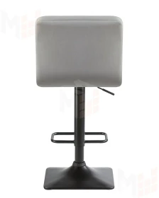 Стул барный DOBRIN DOMINIC (серый велюр (MJ9-75))