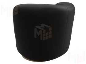 Кресло Лига-072 ( экокожа GRIFON 12 коричневый )