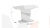Стол раздвижной «Честер» Тип 2 Белый, Стекло белый глянец (оптивайт)