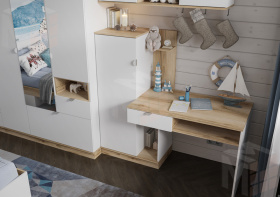 Стол компьютерный Юкки СТ 1Я 1500