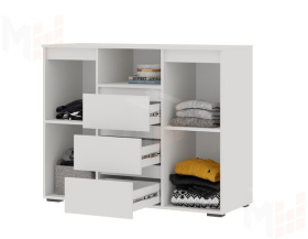 Комод Хелен КМ 01 белый