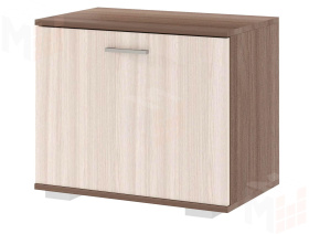 Обувница ИТАЛИЯ О-600 Сонома-Белый глянец