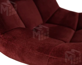 Стул барный DOBRIN TAILOR (винный велюр (MJ9-35))