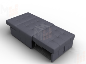 Кресло-кровать Лига-107 (80) ( GRIFON 15 серый )