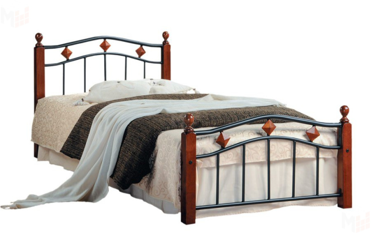 Кровать кованая AT 126 (90 см) + основание