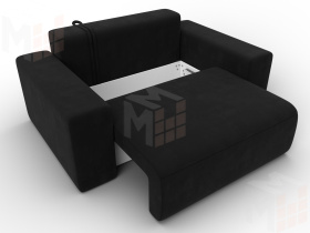 Кресло Лига-036 НПБ ( Черный )