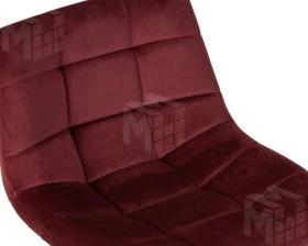 Стул барный DOBRIN TAILOR (винный велюр (MJ9-35))