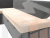 Кухонный угловой диван Омура левый угол (Бежевый\Серый)