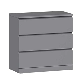 Комод Варма 3 серый Комод Варма 3 серый