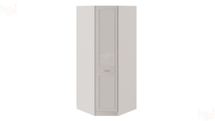 Шкаф угловой с 1 глухой дверью правый с опорой «Сабрина» СМ-307.07.030-01R