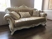 Диван Мона Лиза 3х местный белый глянец Диван Мона Лиза 3х местный белый глянец