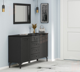 Комод К-3 Шарм  Антрацит