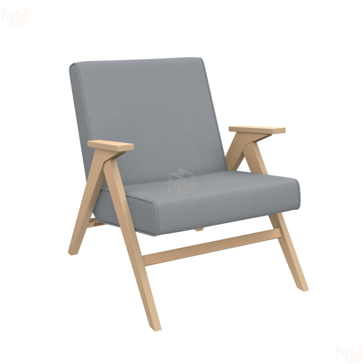 Кресло для отдыха Вест (Натуральное дерево/Fancy 85)