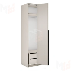 Шкаф распашной Локер  2-х дверный ширина 100 см. (Гармошка)