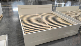 Кровать Сириус 140*200 белая