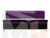 Кухонный прямой диван Стайл (черный\фиолетовый)