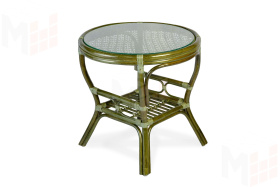 Столик из ротанга Петани круглый
