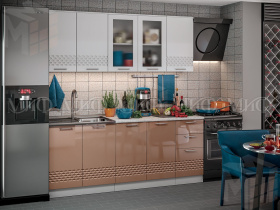 Кухня Волна 2,0 белый/капучино