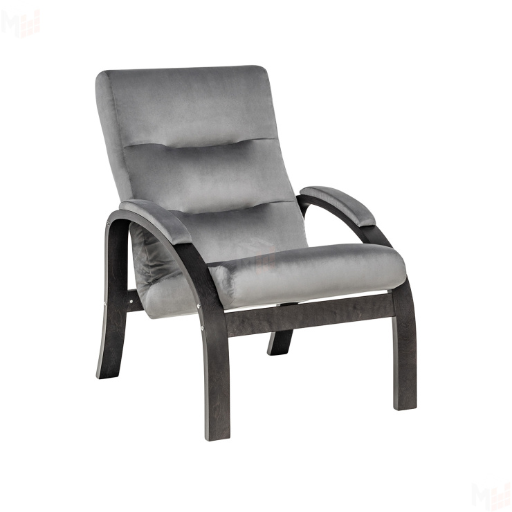 Кресло Leset Лион (Венге текстура/V32 серый)